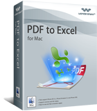 PDF to Excel per Mac Box